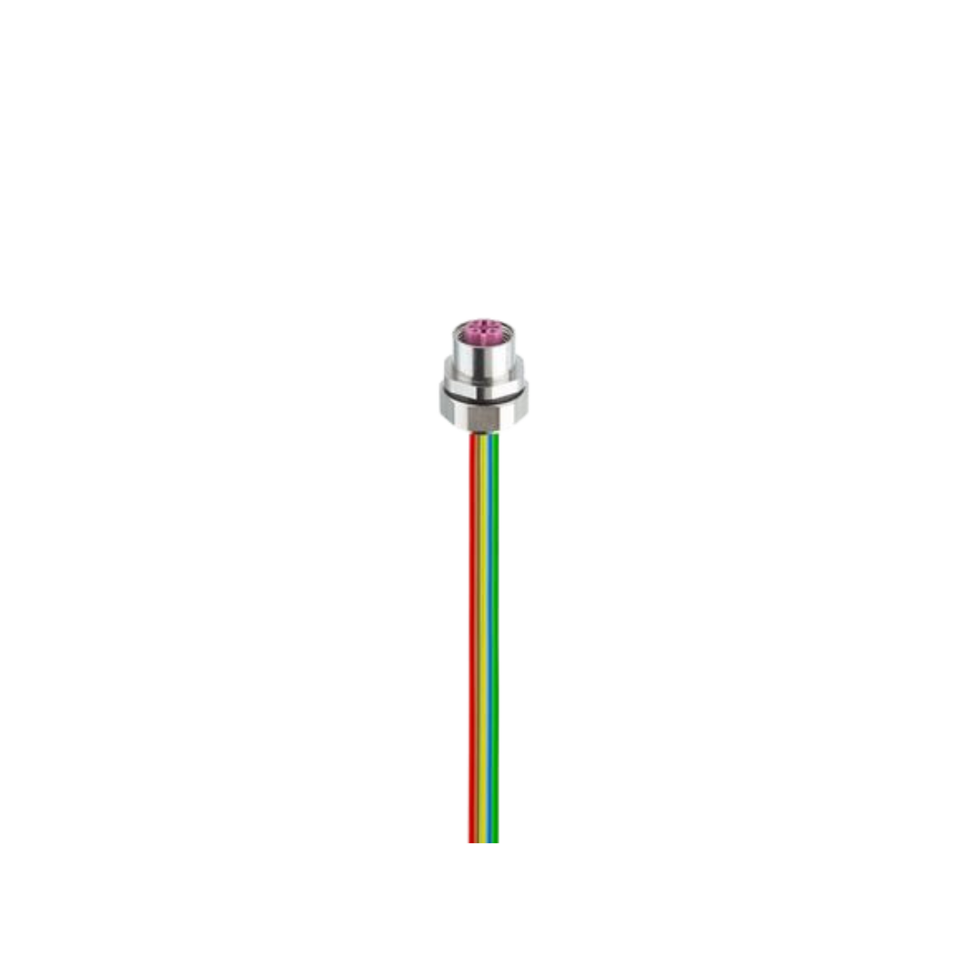 M12 Receptacle connector B-coded PROFIBUS Female
